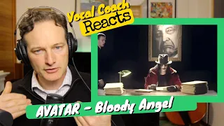 AVATAR "Bloody Angel" - Reaction and vocal analysis Moving and powerful!