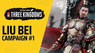 Total War - Three Kingdoms | TROM mod | Liu Bei campaign #1 - no commentary