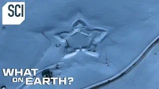 What’s Behind this Giant Star in the Snow? | What On Earth?