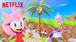 The Palm Tree | Sonic Prime | Clip | Netflix Anime