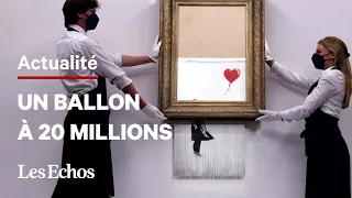 « La Fille au Ballon » autodétruite de Banksy vendue 20 millions d’euros