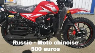 VILLAGE RUSSIE - LA MOTO 150CC = 500 EUROS