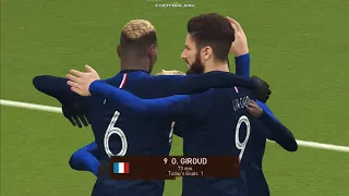 France vs Croatia Final - World Cup Final