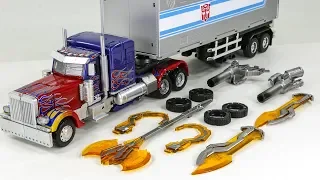 Transformers Black Mamba LS-03 KO Oversized MPM-04 Optimus Prime Vehicle Car Robot Toys