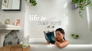 LIFE IN NYC | a homebody self care day, getting out of comfort zone, celebrating special moments