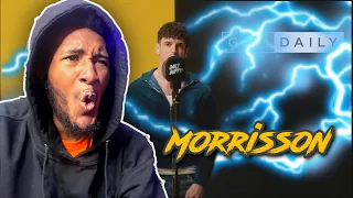 HE HAD THE STUDIO IN FLAMES! | Morrisson - Daily Duppy | GRM Daily REACTION