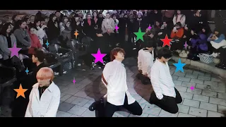 20191116. KINGDOMS CREW❤. BTS 'SAVE ME' COVER. BEAUTIFUL BUSKING.