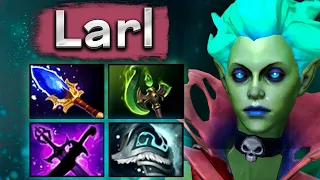 Ларл на Дес Профет разваливает по всей карте! - Larl Death Prophet 7.35 DOTA 2