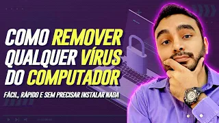 Como tirar Vírus do PC Sem ANTIVÍRUS e sem FORMATAR [Rápido e Fácil]