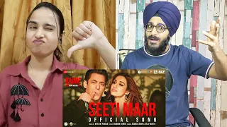 Seeti Maar Song Reaction | Radhe | Salman Khan Vs Allu Arjun | Disha Patani | DSP