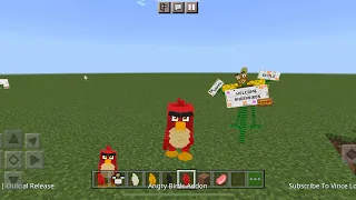 Angry Birds ADDON In Minecraft PE