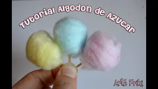 🍭Tutorial Algodón de Azúcar [MINIATURA]