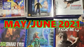 May / June 2021 Blu Ray  and DVD Collection Update