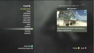 Thumbnails of all DLC maps for MW3