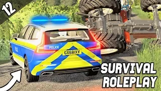 THE POLICE RESPOND TO THE TRACTOR CRASH - Survival Roleplay S2 | Episode 12
