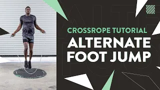 Jump Rope Tutorial - Alternate Foot Step from Crossrope