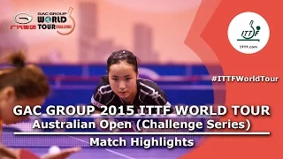 Australia Open 2015 Highlights: ITO Mima vs MOON Hyunjung (R 32)