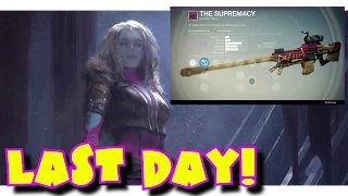 Last Day for Queen's Wrath Event on Destiny! | #Destiny Supremacy Gameplay