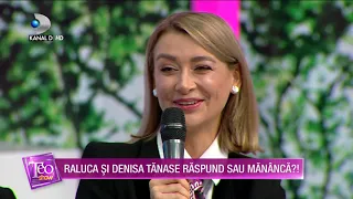 Teo Show (05.11.2020) - Raluca si Denisa Tanase, raspund sau mananca! Cum s-au descurcat?