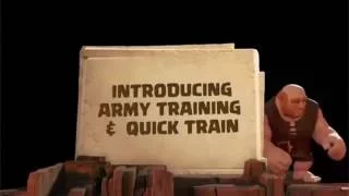 CLASH OF CLANS  NEW FEATURE & QUICK TRAIN-(Introducing Army Training & Quick  Train )