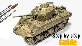 How to Brush Paint Scale Models (with Acrylics)