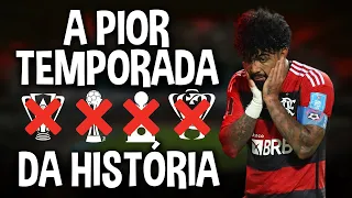 Como o Flamengo perdeu SEIS TÍTULOS em 10 MESES (A pior temporada da história?)