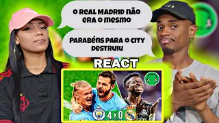 REACT | CITY HUMILHA O REAL MADRID E TÁ NA FINAL DA CHAMPIONS! | Paródia Agudo Mágico 3 - DJ Aurélio