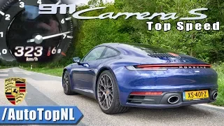 NEW! Porsche 911 992 Carrera S 0-323km/h ACCELERATION & TOP SPEED by AutoTopNL