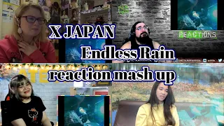 X JAPAN　Endless Rain　Reaction Mash Up!