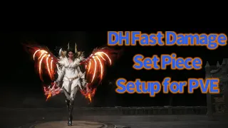 Demon Hunter Fast Damage setup for PVE | Diablo Immortal [RP FLASH]