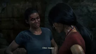 Uncharted The Lost Legacy - Chapter 5: Nadine Ross Wakes Chloe Up "Asav's Got The Disc" Cutscene