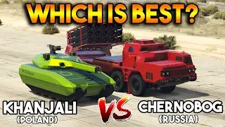 GTA 5 ОНЛАЙН: KHANJALI VS ЧЕРНОБОГ (КТО ЛУЧШЕ?)