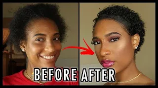 Texturizing My Natural Type 4 Hair With S Curl! Awesome Results! | ChereaVS