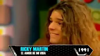 El amor de mi vida. Ricky Martin 1,991.