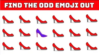 HOW GOOD ARE YOUR EYES #49 | FIND THE ODD ONE OUT | EMOJI PUZZLE QUIZ