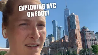 NYC VLOG | Running along the Hudson River!