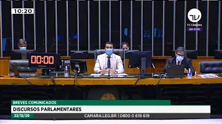 Plenário - Breves comunicados – Discursos Parlamentares – 22/12/20