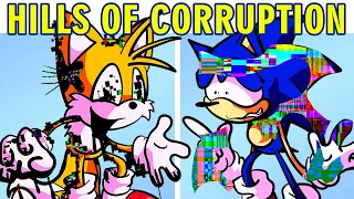 SONIC Hills Of Corruption REMASTERED & Friday Night Funkin + Demo Pibby Glitch Cover (FNF MOD)