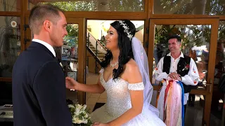 Timi és Marci vőlegény búcsúztató esküvői videó menyasszony kikérő búcsúztató, Újhartyán Faluközpont