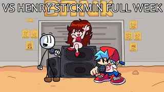 Friday Night Funkin' - VS Henry Stickmin Mod (Bf VS Henry!) (Mod Showcase)