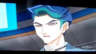 Yugioh Vrains Akira's meeting in Link Vrains emergency.