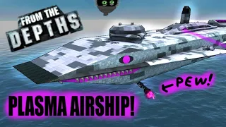 Flying Purple Plasma Airship Fine-Tuning! 🌟💜🎈 From the Depths Building Stream
