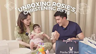 UNBOXING ROSIE'S CHRISTENING GIFTS | Jessy Mendiola