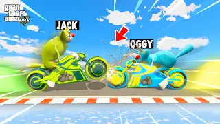 OGGY AND JACK TRIED AWESOME DEADLINE PARKOUR CHALLENGE (GTA 5 Funny Moments)