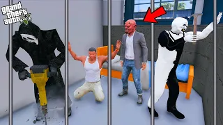 Franklin & Avengers Find Serbian Dancing Lady And Red Devil Boss Got Arrested In Prison In GTA 5