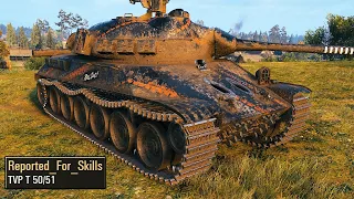 TVP T 50/51 - SKILLED PLAYER - World of Tanks