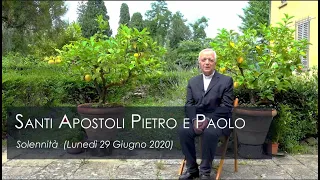 Santi Apostoli Pietro e Paolo - Solennità (lunedì 29 giugno 2020)