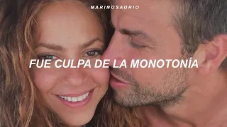 Shakira, Ozuna - Monotonía (Letra) || no fue culpa tuya, ni tampoco mía