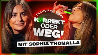 KORREKT oder WEG! (mit Sophia Thomalla)