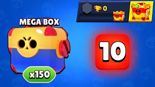 150 MEGA BOXES ON LEVEL 0 ACCOUNT